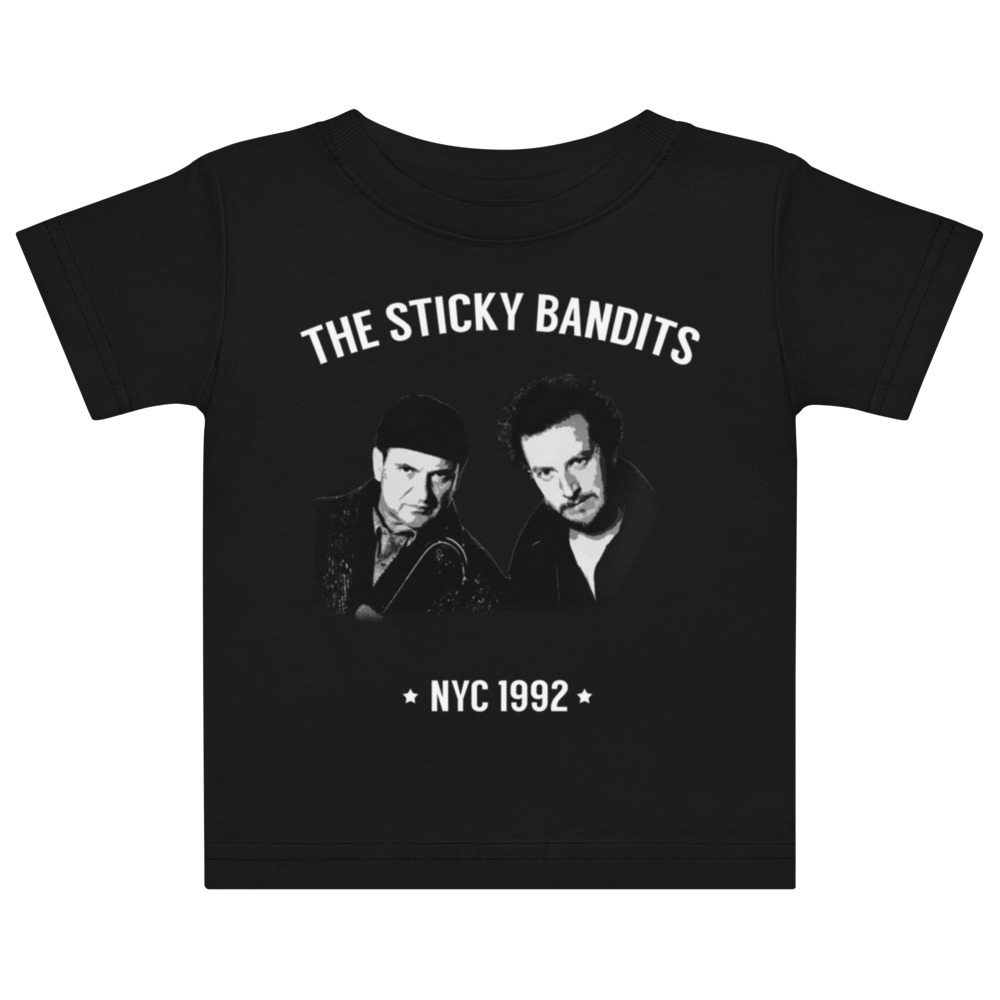 Sticky Bandits – Infant Tee – Black