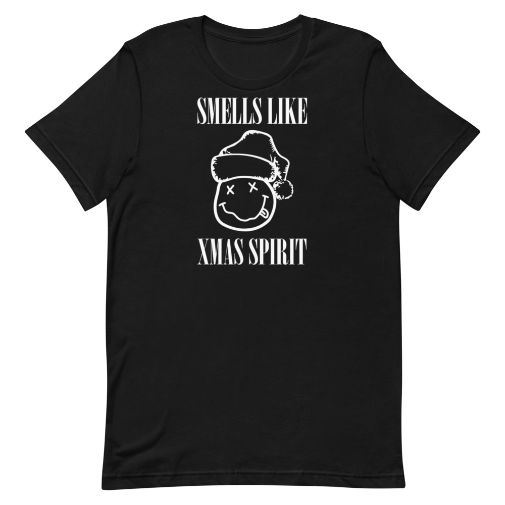 Smells Like Xmas - Adult Shirt – Black