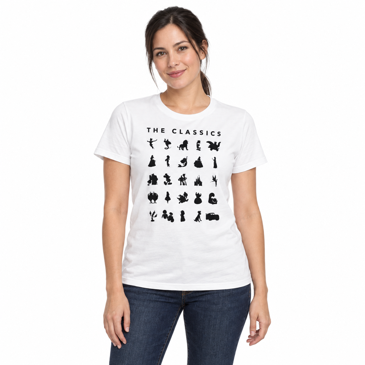 The Classics - Women's short sleeve tee on a model