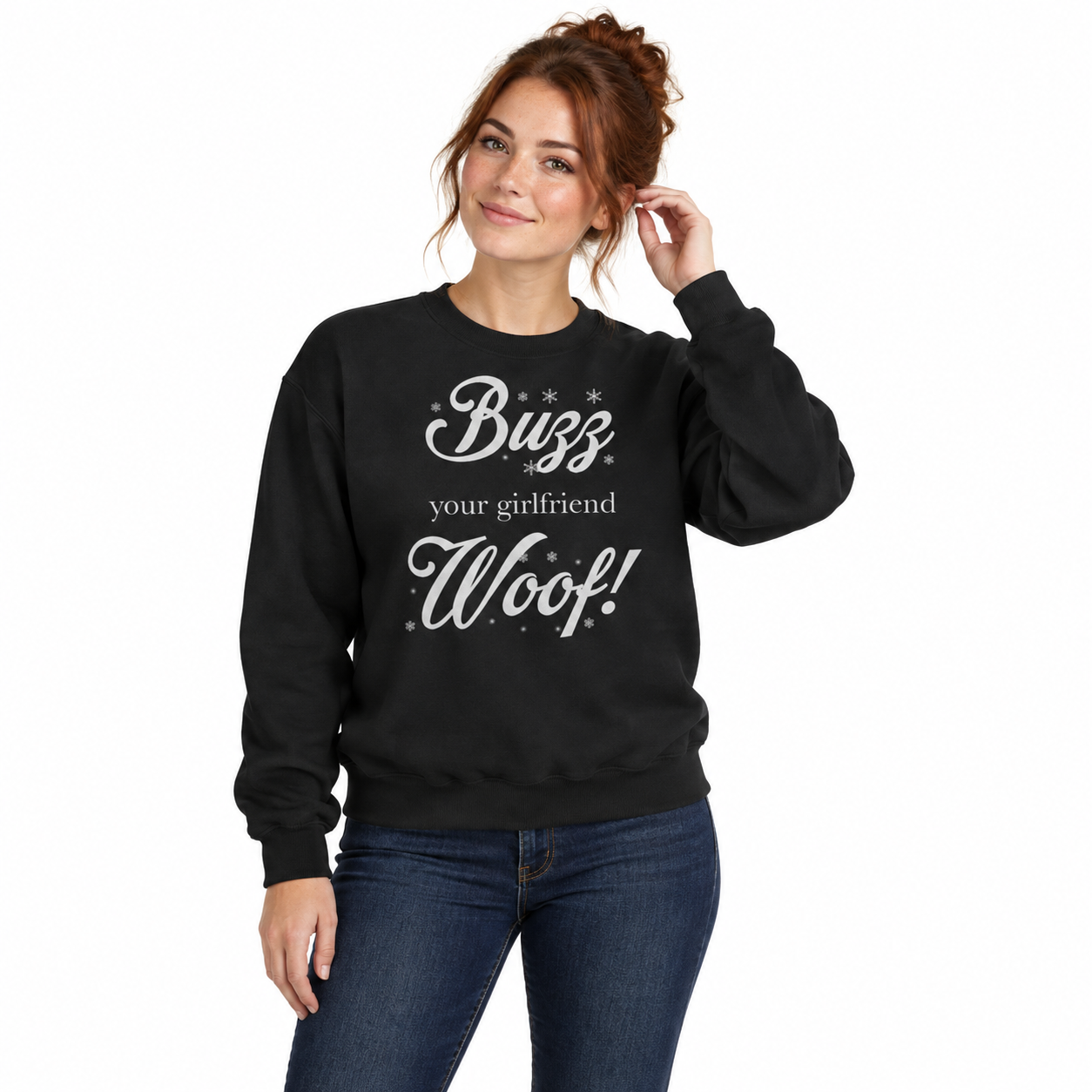 Woof! - Sweater on a model